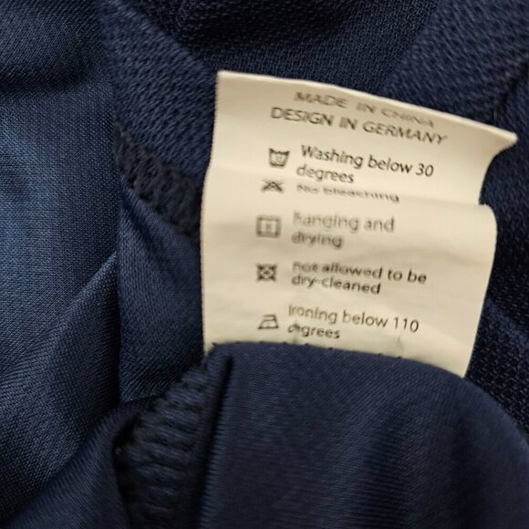 SWISSWELL Sports Moisture Wicking Blue Polo Golf Shirt - Picture 8 of 8